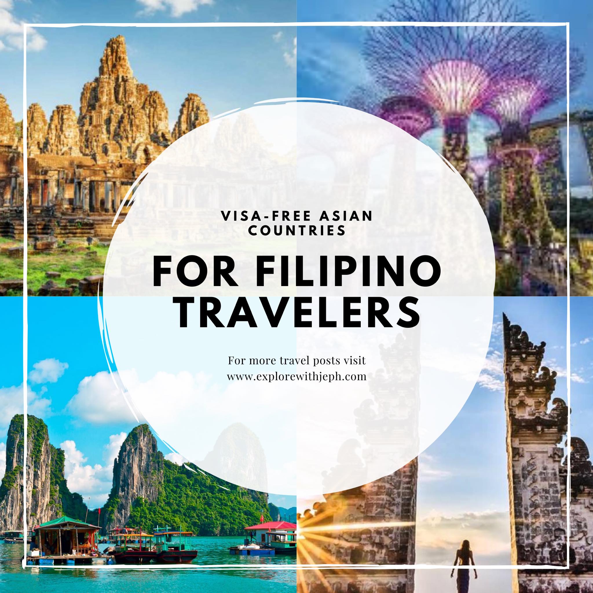 asian countries to visit without visa for filipino